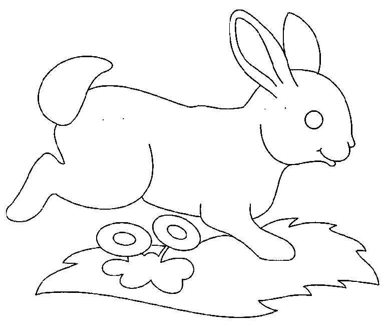 Dibujo para colorear: Conejo (Animales) #9548 - Dibujos para Colorear e Imprimir Gratis