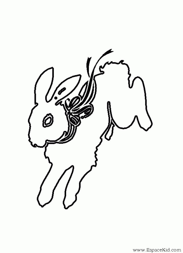 Dibujo para colorear: Conejo (Animales) #9550 - Dibujos para Colorear e Imprimir Gratis