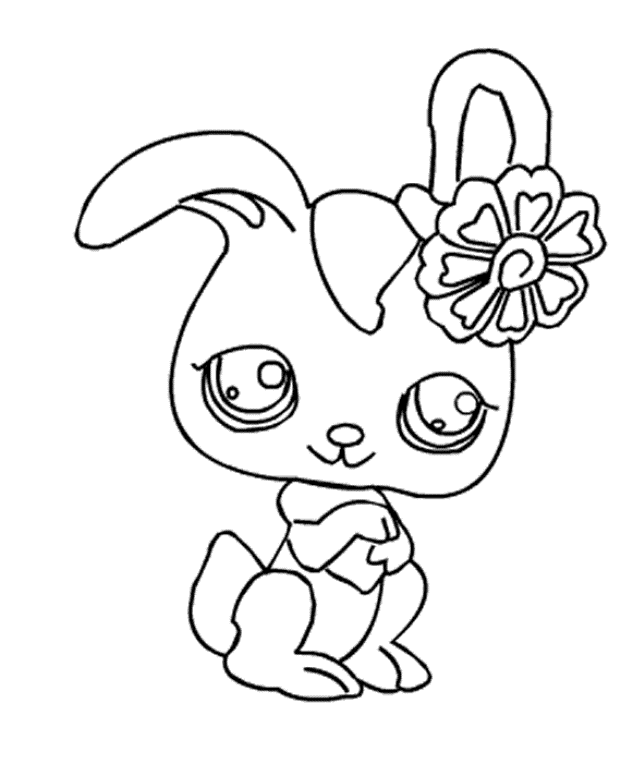 Dibujo para colorear: Conejo (Animales) #9582 - Dibujos para Colorear e Imprimir Gratis