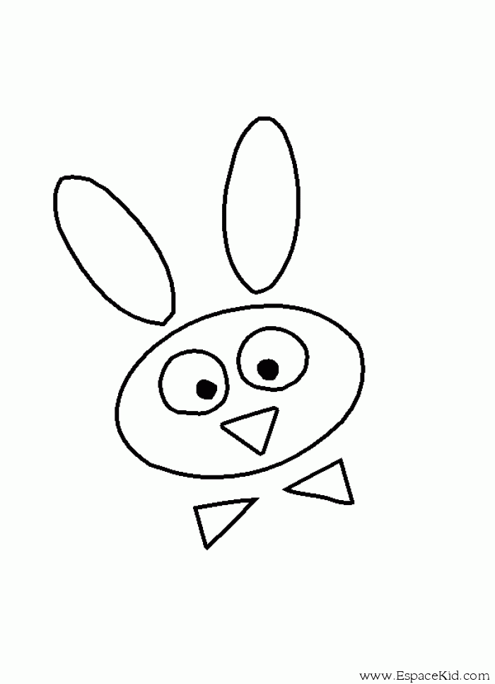 Dibujo para colorear: Conejo (Animales) #9604 - Dibujos para Colorear e Imprimir Gratis