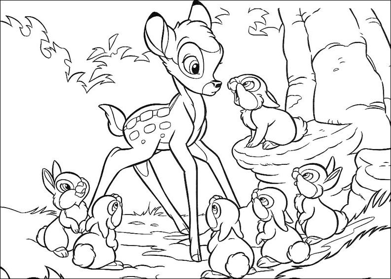 Dibujo para colorear: Conejo (Animales) #9607 - Dibujos para Colorear e Imprimir Gratis