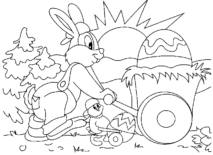 Dibujo para colorear: Conejo (Animales) #9642 - Dibujos para Colorear e Imprimir Gratis