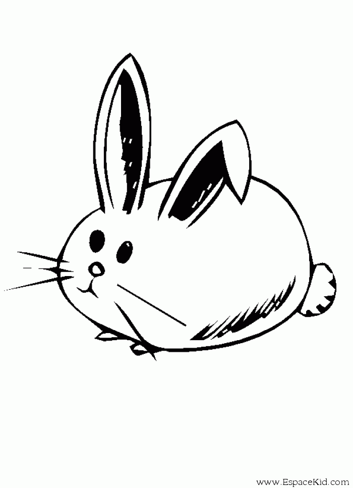 Dibujo para colorear: Conejo (Animales) #9643 - Dibujos para Colorear e Imprimir Gratis
