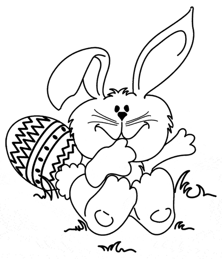 Dibujo para colorear: Conejo (Animales) #9676 - Dibujos para Colorear e Imprimir Gratis
