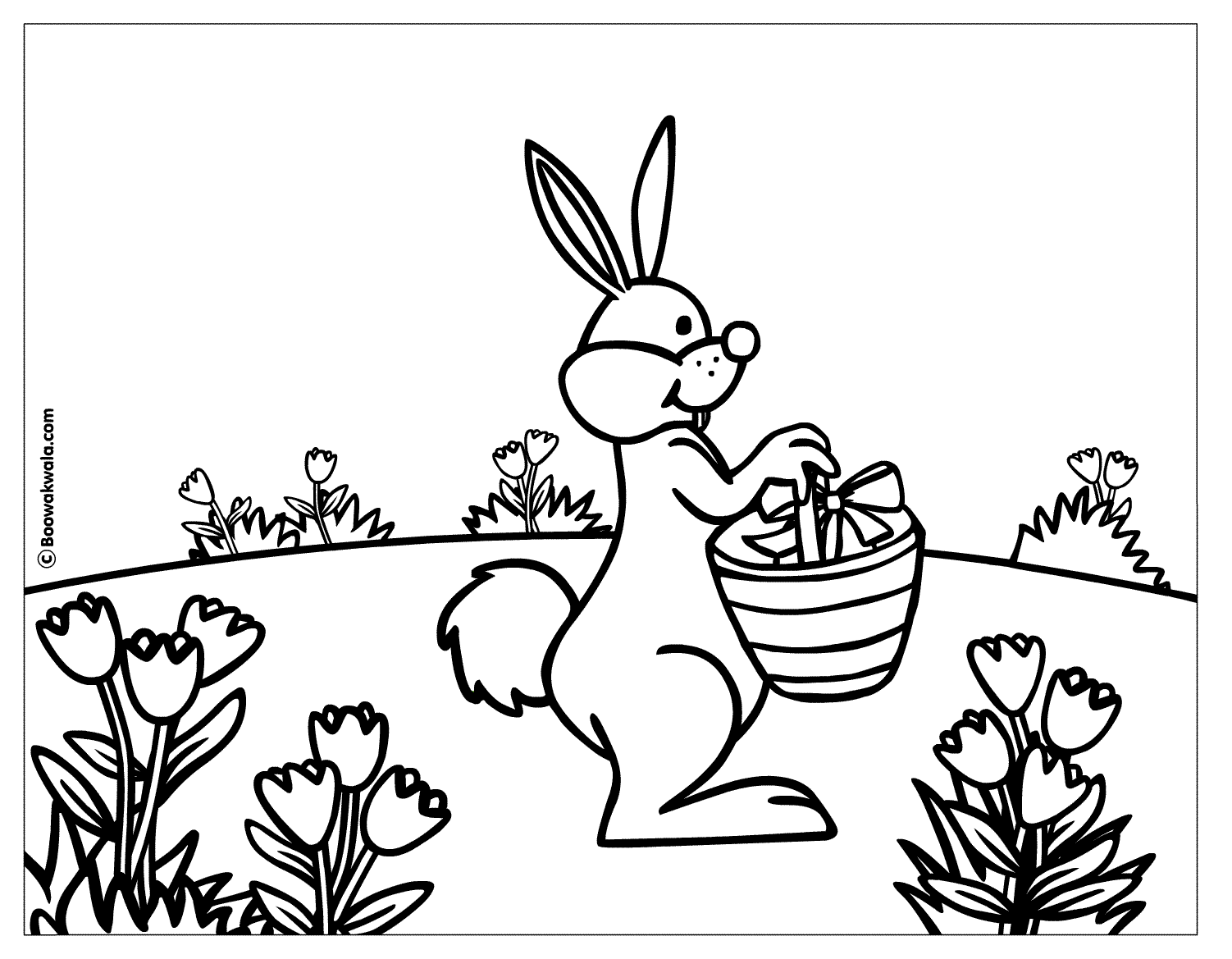 Dibujo para colorear: Conejo (Animales) #9696 - Dibujos para Colorear e Imprimir Gratis