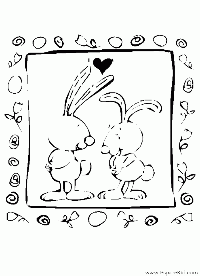 Dibujo para colorear: Conejo (Animales) #9698 - Dibujos para Colorear e Imprimir Gratis