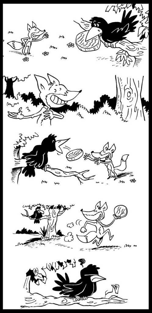 Dibujo para colorear: Cuervo (Animales) #4347 - Dibujos para Colorear e Imprimir Gratis