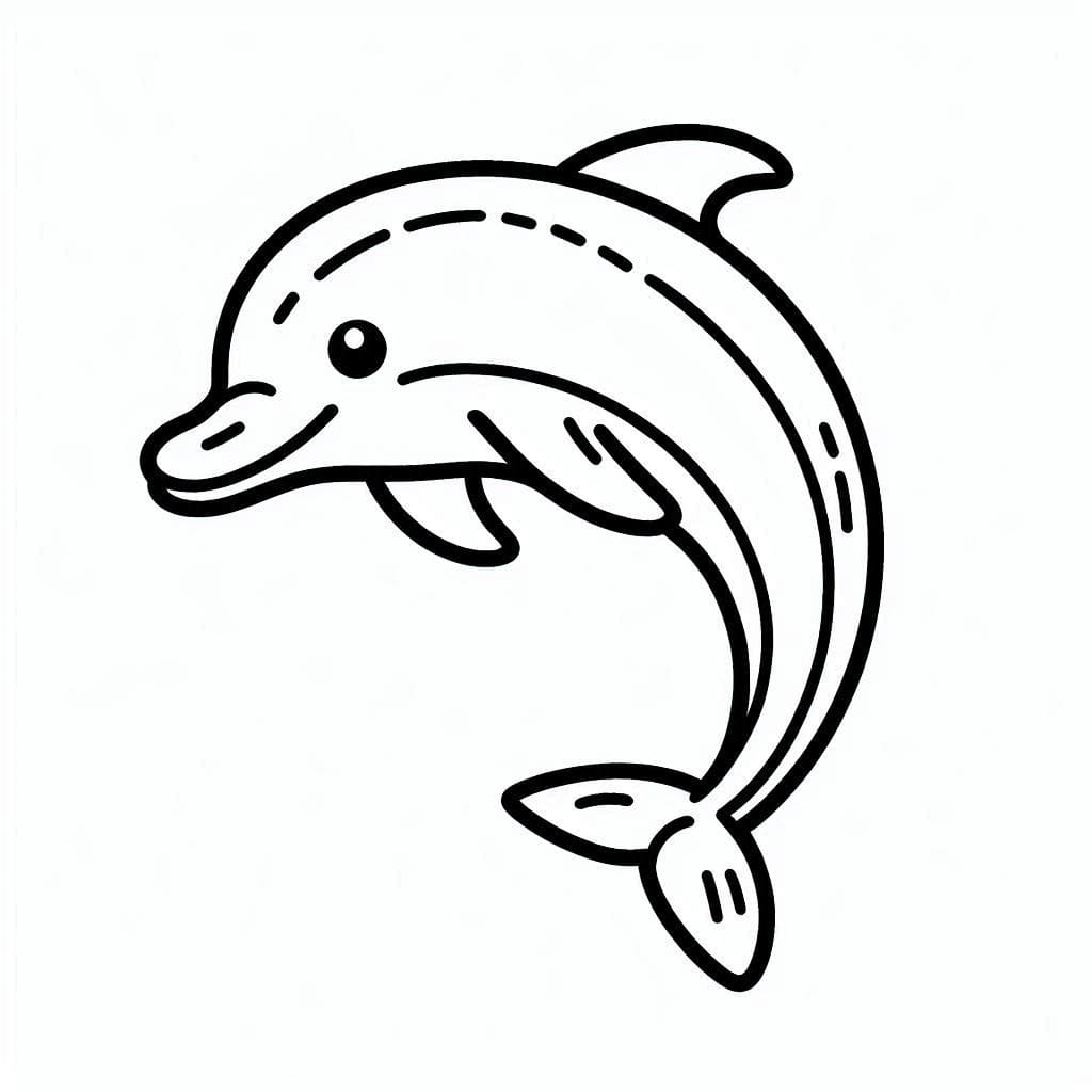 Dibujo gratuito Delfín #217222 de la coleccion Animales para imprimir Dibujo gratuito Delfín #217222 de la coleccion Animales para imprimir