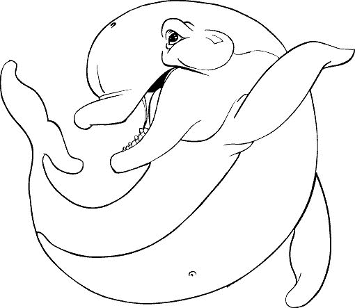 Dibujo para colorear: Delfín (Animales) #5178 - Dibujos para Colorear e Imprimir Gratis