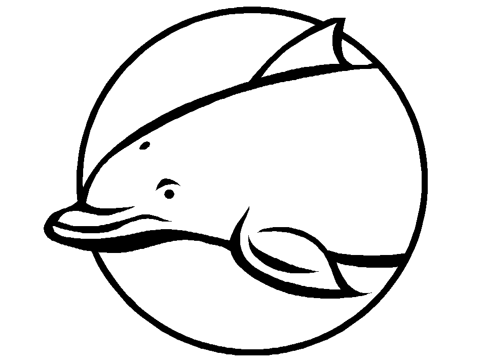 Dibujo para colorear: Delfín (Animales) #5185 - Dibujos para Colorear e Imprimir Gratis