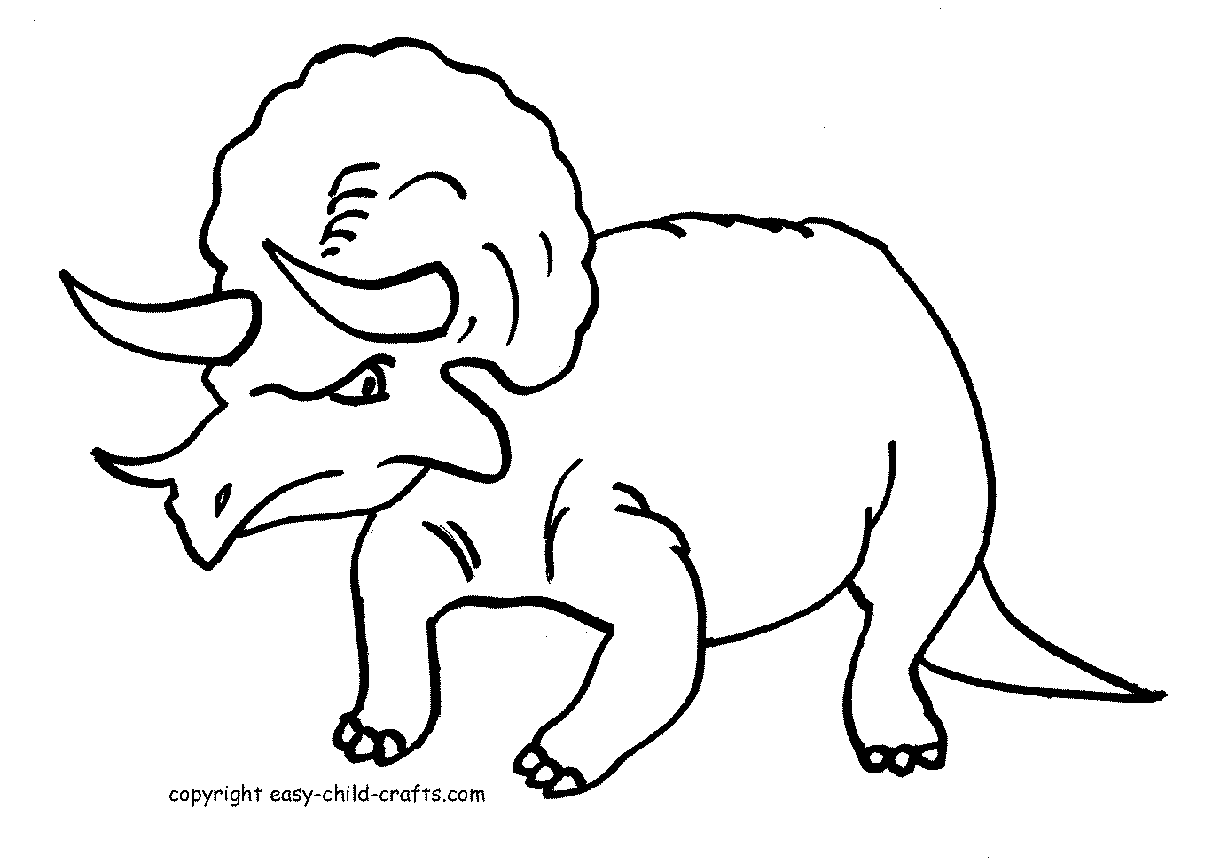 Dibujo para colorear: Dinosaurio (Animales) #5499 - Dibujos para Colorear e Imprimir Gratis