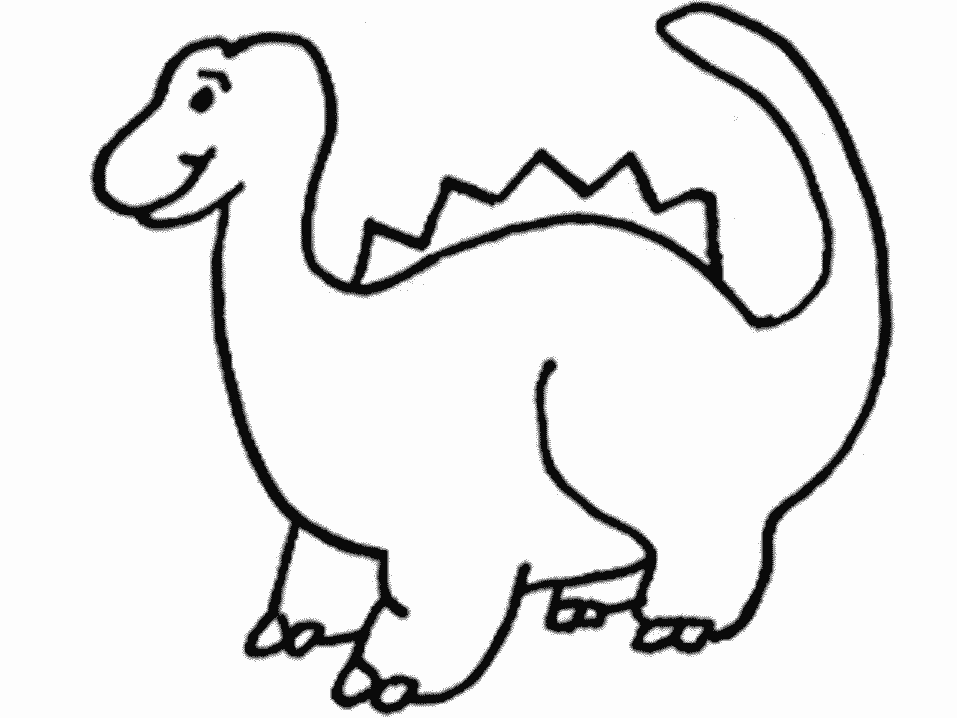 Dibujo para colorear: Dinosaurio (Animales) #5512 - Dibujos para Colorear e Imprimir Gratis