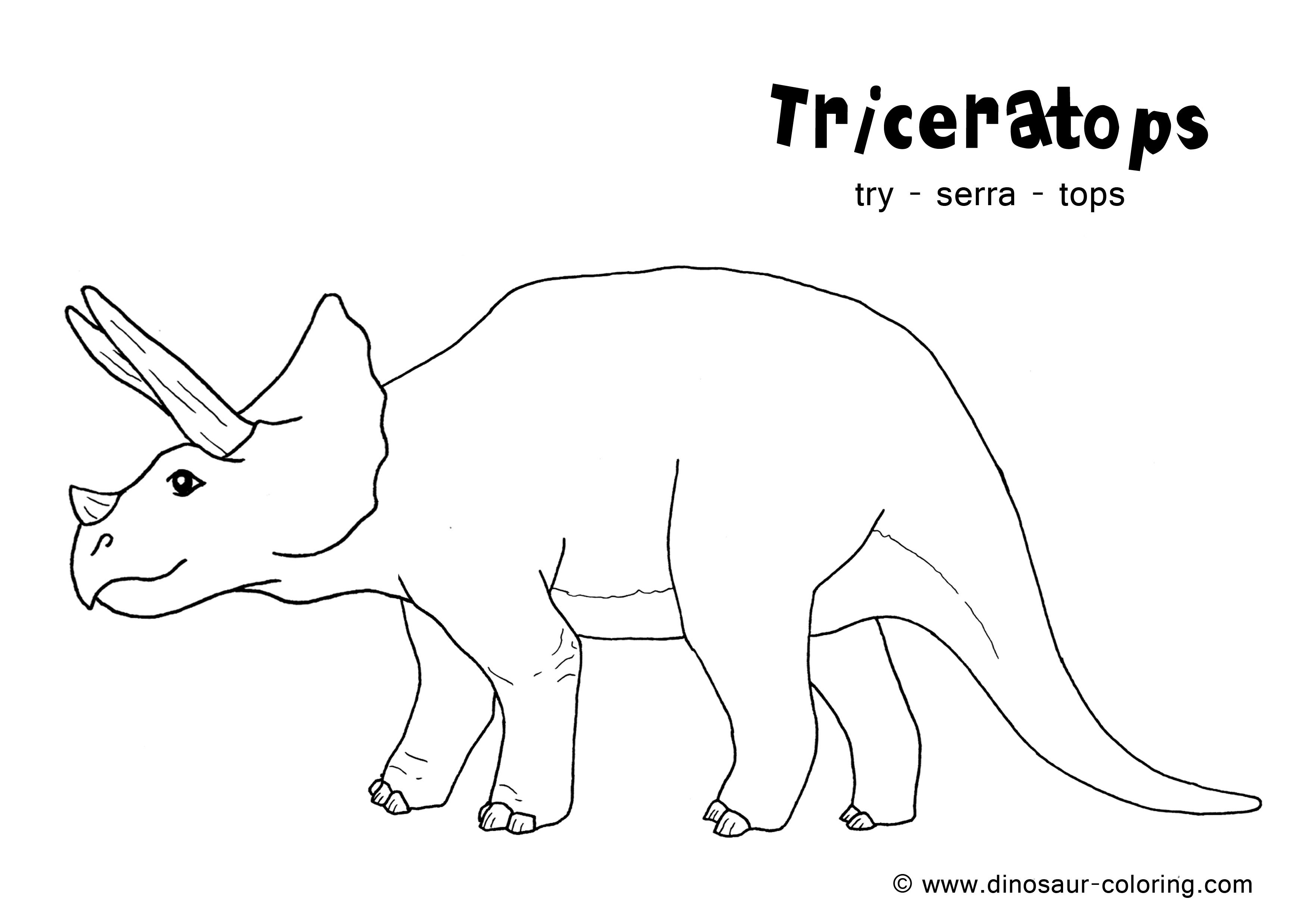 Dibujo para colorear: Dinosaurio (Animales) #5521 - Dibujos para Colorear e Imprimir Gratis