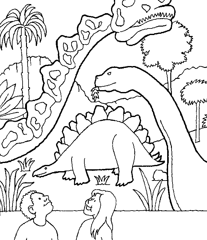 Dibujo para colorear: Dinosaurio (Animales) #5528 - Dibujos para Colorear e Imprimir Gratis