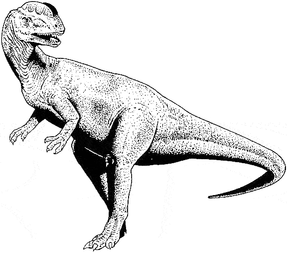 Dibujo para colorear: Dinosaurio (Animales) #5541 - Dibujos para Colorear e Imprimir Gratis