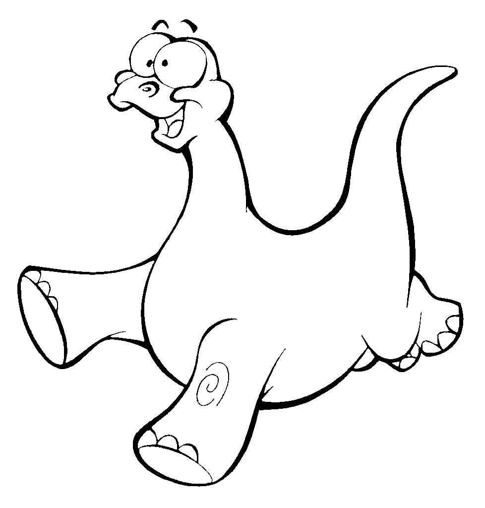 Dibujo para colorear: Dinosaurio (Animales) #5548 - Dibujos para Colorear e Imprimir Gratis