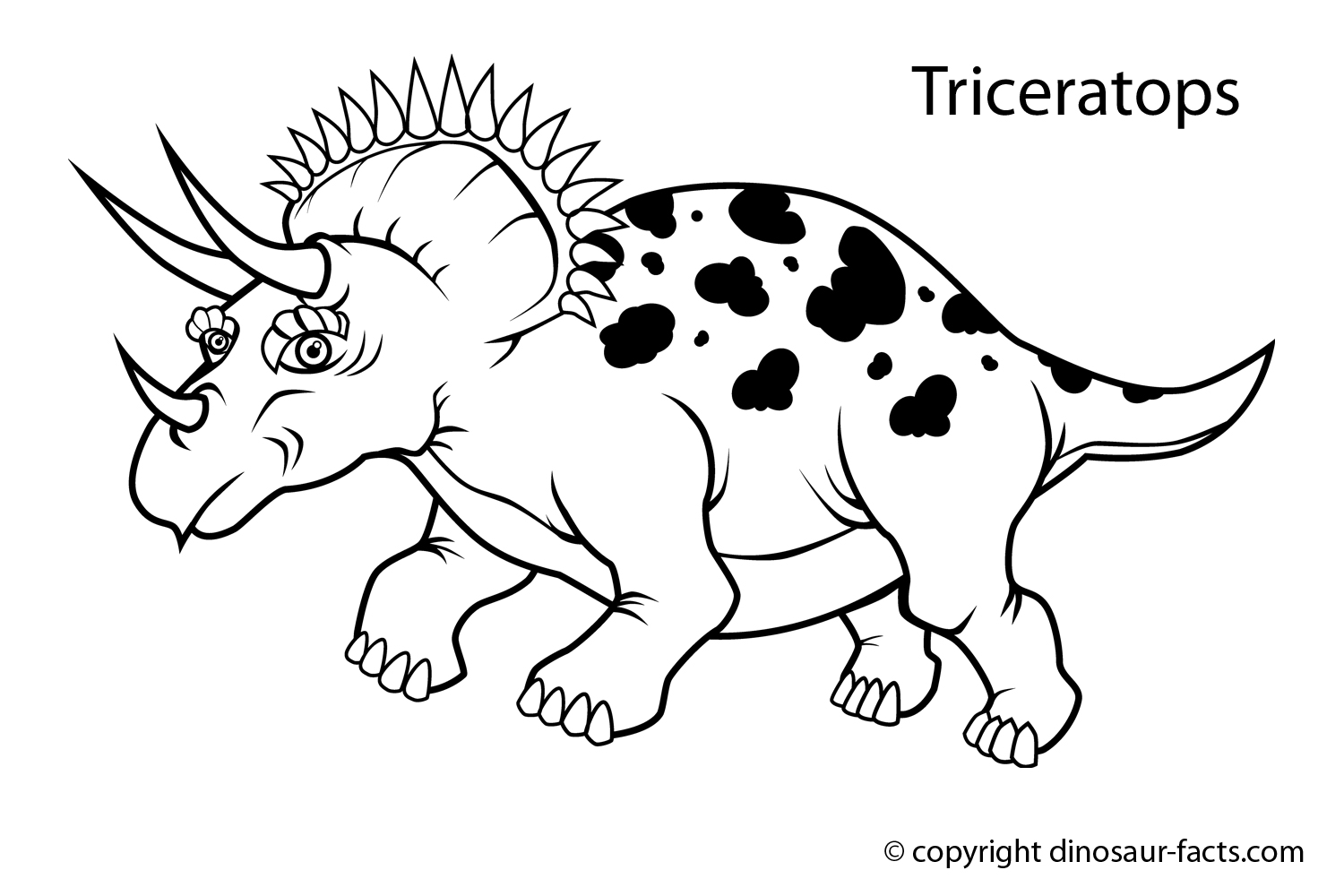 Dibujo para colorear: Dinosaurio (Animales) #5600 - Dibujos para Colorear e Imprimir Gratis
