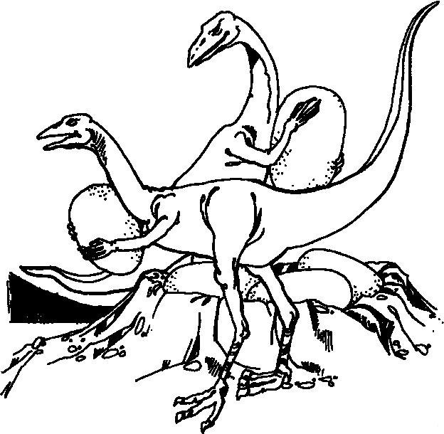 Dibujo para colorear: Dinosaurio (Animales) #5606 - Dibujos para Colorear e Imprimir Gratis