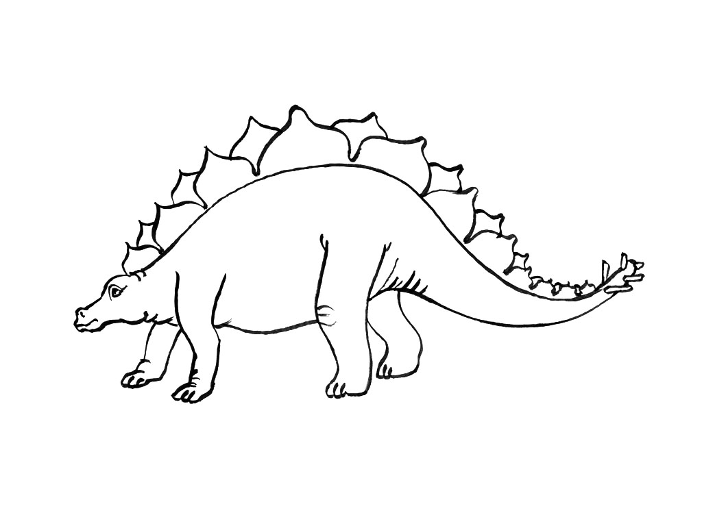 Dibujo para colorear: Dinosaurio (Animales) #5612 - Dibujos para Colorear e Imprimir Gratis