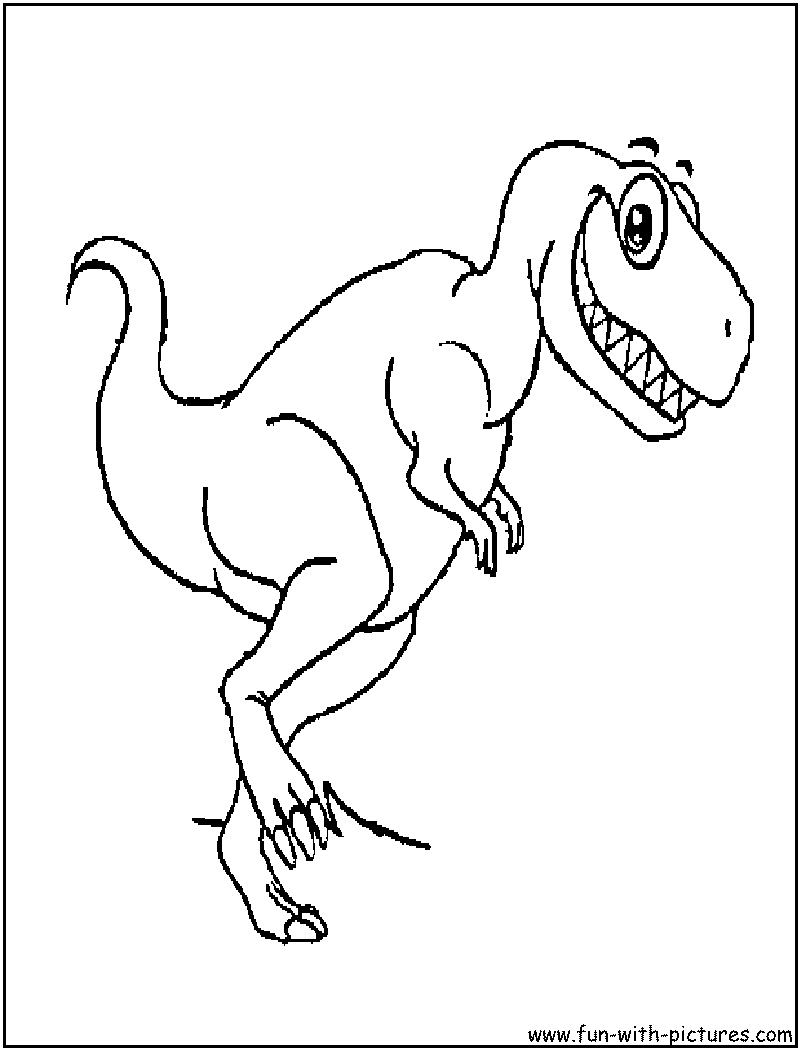 Dibujo para colorear: Dinosaurio (Animales) #5639 - Dibujos para Colorear e Imprimir Gratis