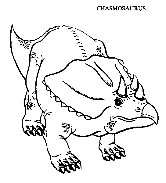 Dibujo para colorear: Dinosaurio (Animales) #5641 - Dibujos para Colorear e Imprimir Gratis