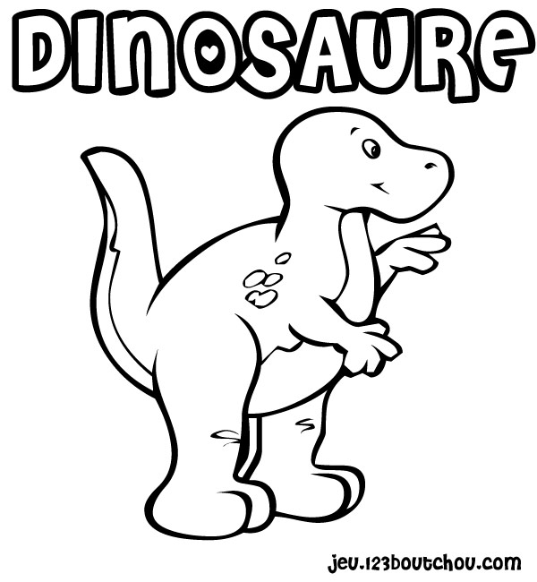 Dibujo para colorear: Dinosaurio (Animales) #5667 - Dibujos para Colorear e Imprimir Gratis