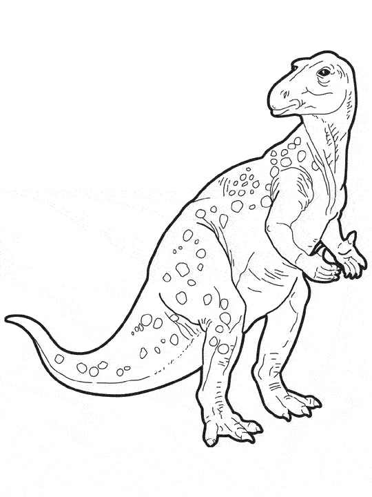 Dibujo para colorear: Dinosaurio (Animales) #5681 - Dibujos para Colorear e Imprimir Gratis