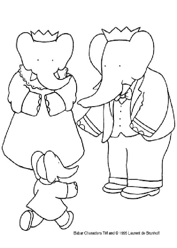 Dibujo para colorear: Elefante (Animales) #6365 - Dibujos para Colorear e Imprimir Gratis