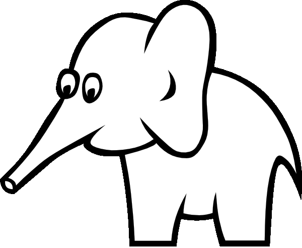 Dibujo para colorear: Elefante (Animales) #6374 - Dibujos para Colorear e Imprimir Gratis