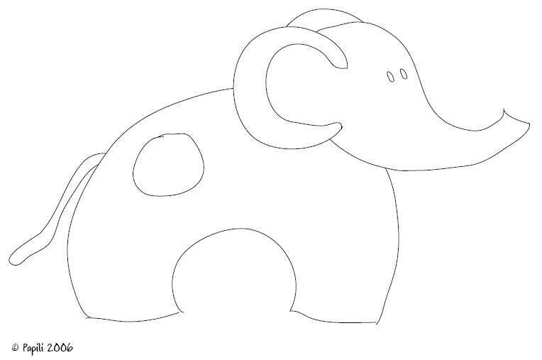 Dibujo para colorear: Elefante (Animales) #6378 - Dibujos para Colorear e Imprimir Gratis