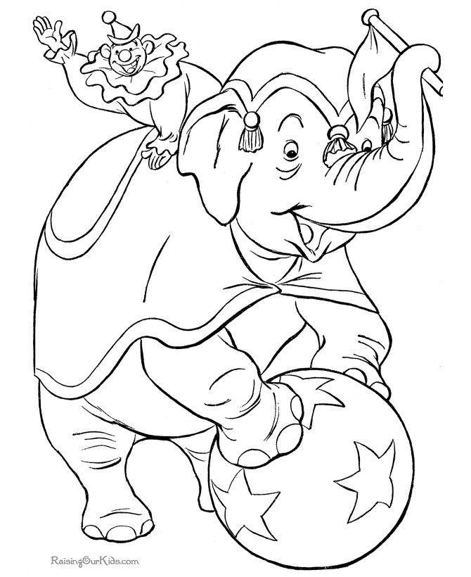 Dibujo para colorear: Elefante (Animales) #6380 - Dibujos para Colorear e Imprimir Gratis