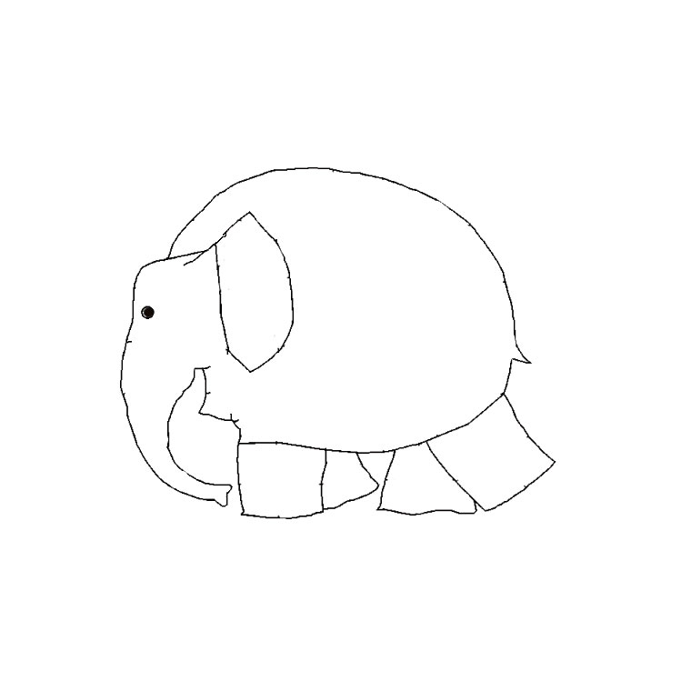 Dibujo para colorear: Elefante (Animales) #6462 - Dibujos para Colorear e Imprimir Gratis