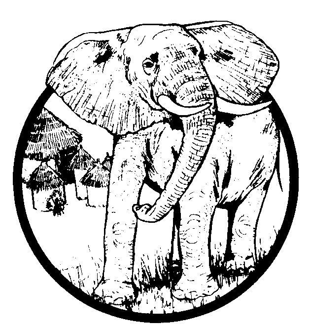 Dibujo para colorear: Elefante (Animales) #6485 - Dibujos para Colorear e Imprimir Gratis