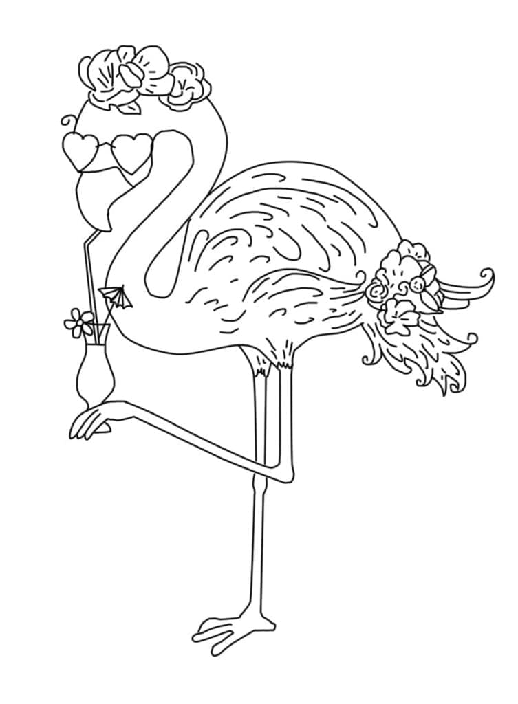 Dibujo gratuito Flamenco Rosa #198773 de la coleccion Animales para imprimir Dibujo gratuito Flamenco Rosa #198773 de la coleccion Animales para imprimir