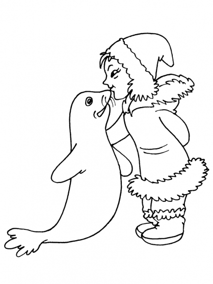 Dibujo gratuito Foca #16373 de la coleccion Animales para imprimir
