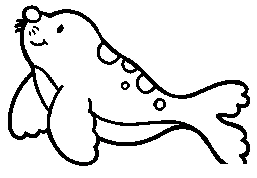Dibujo gratuito Foca #16390 de la coleccion Animales para imprimir