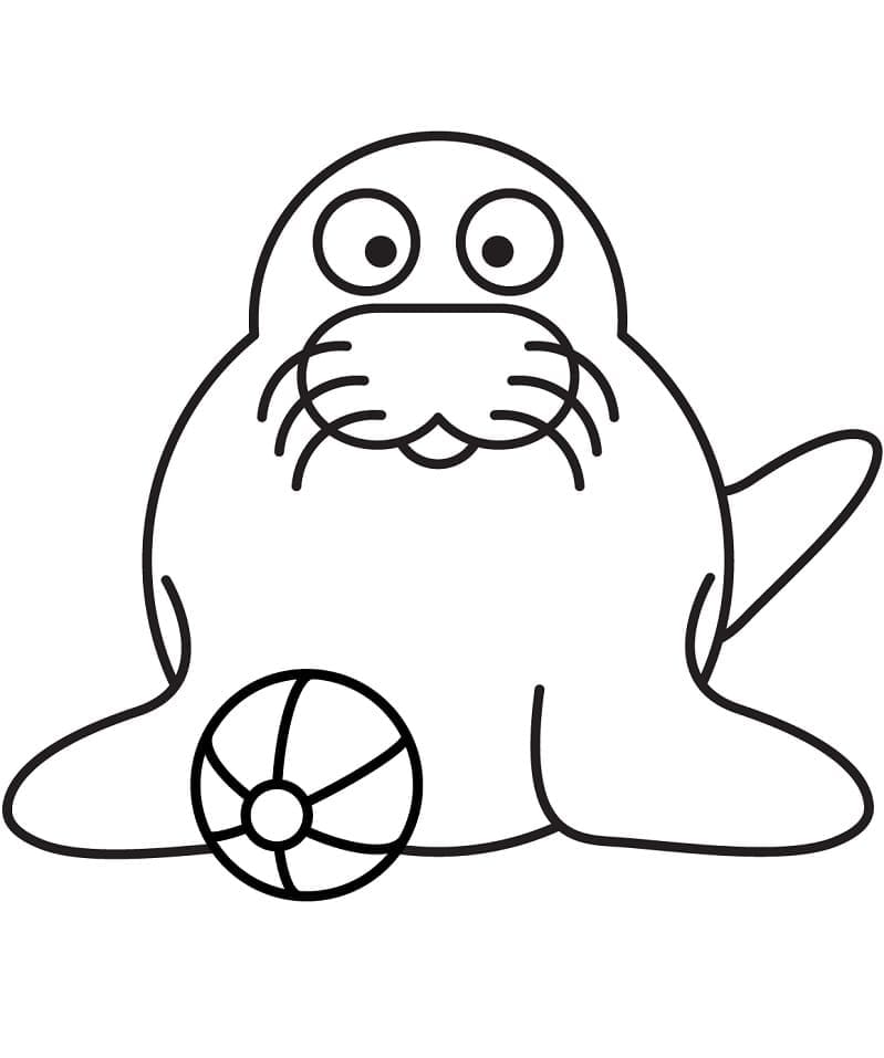 Dibujo gratuito Foca #188095 de la coleccion Animales para imprimir