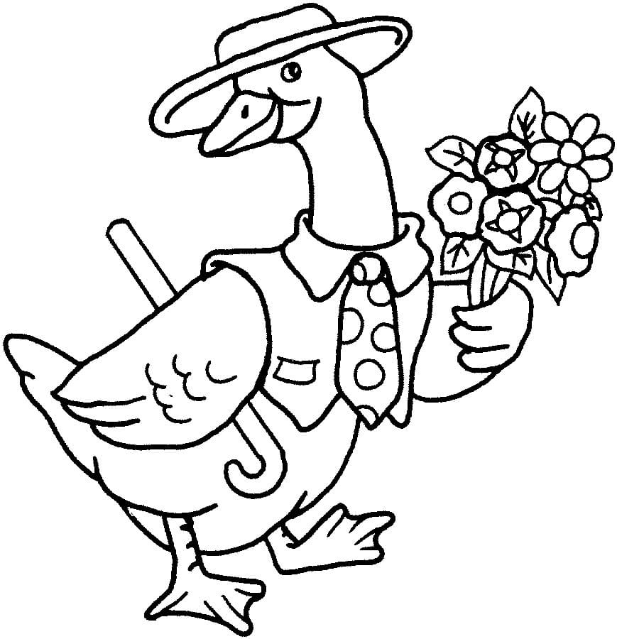 Dibujo gratuito Ganso #188127 de la coleccion Animales para imprimir