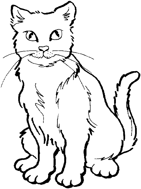 Dibujo gratuito Gatito #18056 de la coleccion Animales para imprimir
