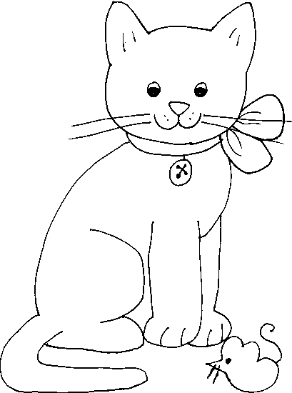 Dibujo gratuito Gatito #18106 de la coleccion Animales para imprimir