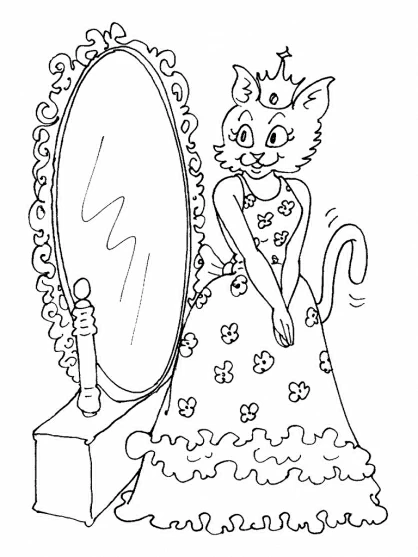 Dibujo gratuito Gatito #18211 de la coleccion Animales para imprimir
