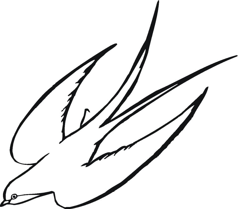 Dibujo gratuito Golondrina #210289 de la coleccion Animales para imprimir
