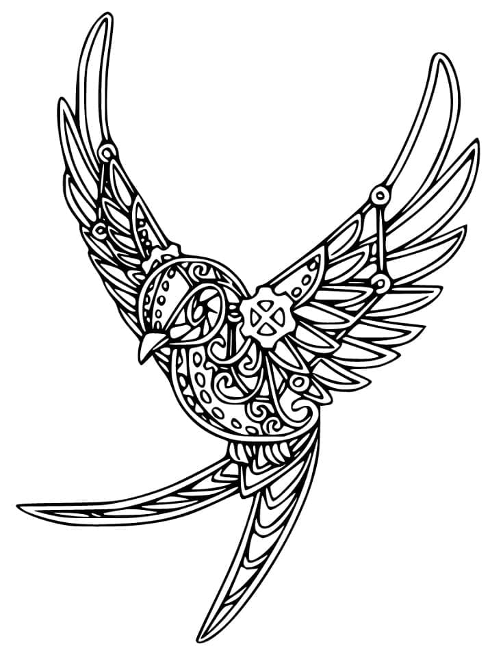 Dibujo gratuito Golondrina #210291 de la coleccion Animales para imprimir