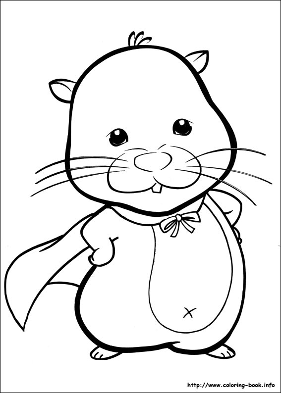 Dibujo para colorear: Hámster (Animales) #8086 - Dibujos para Colorear e Imprimir Gratis