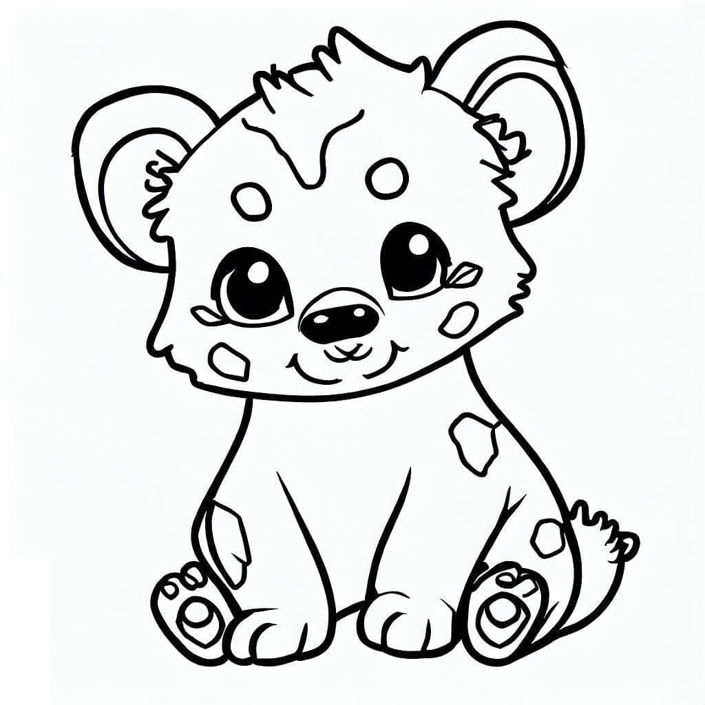 Dibujo gratuito Hiena #186931 de la coleccion Animales para imprimir
