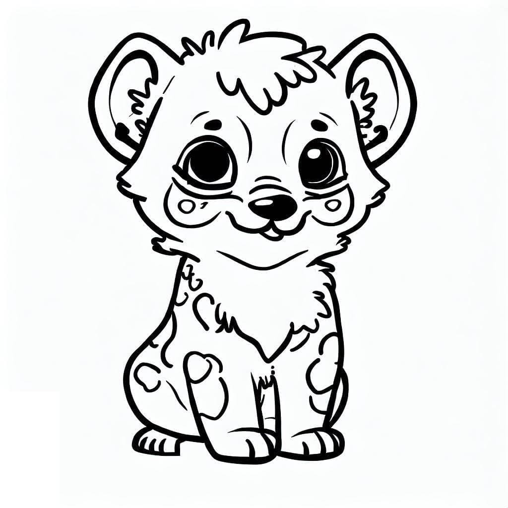 Dibujo gratuito Hiena #186937 de la coleccion Animales para imprimir