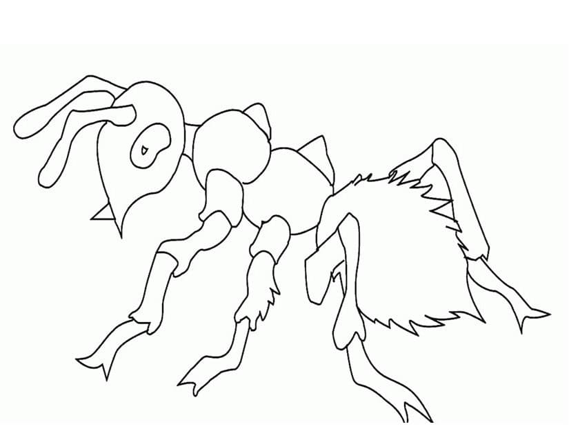 Dibujo gratuito Hormiga #196462 de la coleccion Animales para imprimir Dibujo gratuito Hormiga #196462 de la coleccion Animales para imprimir