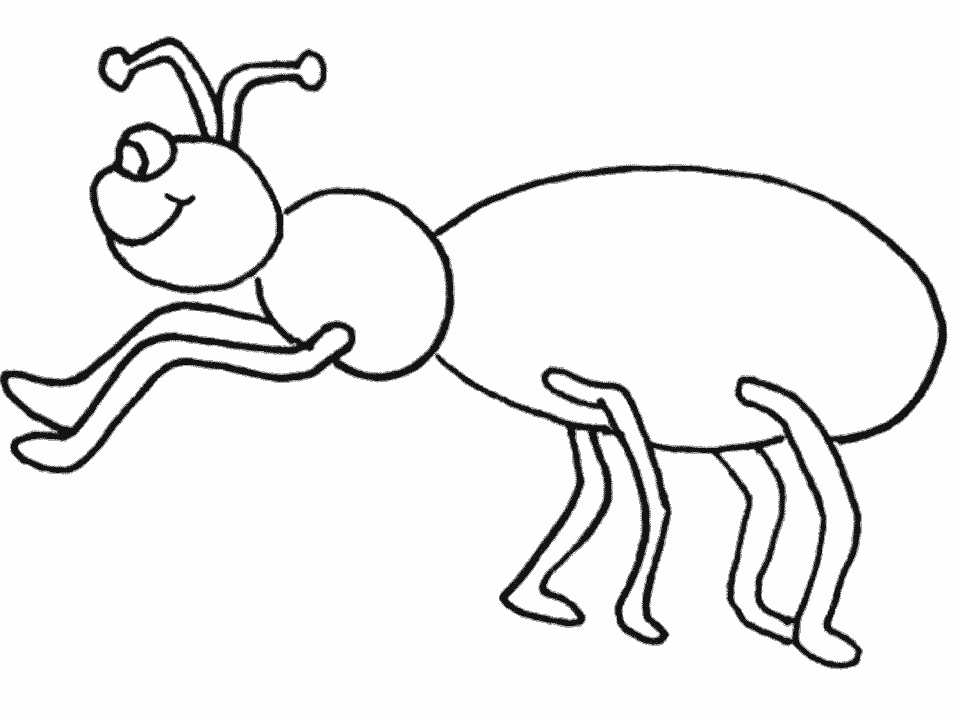 Dibujo para colorear: Hormiga (Animales) #6933 - Dibujos para Colorear e Imprimir Gratis