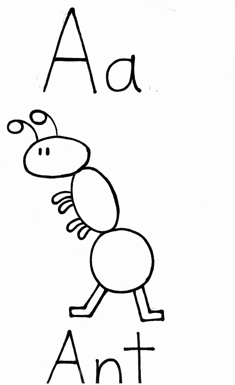 Dibujo para colorear: Hormiga (Animales) #6974 - Dibujos para Colorear e Imprimir Gratis