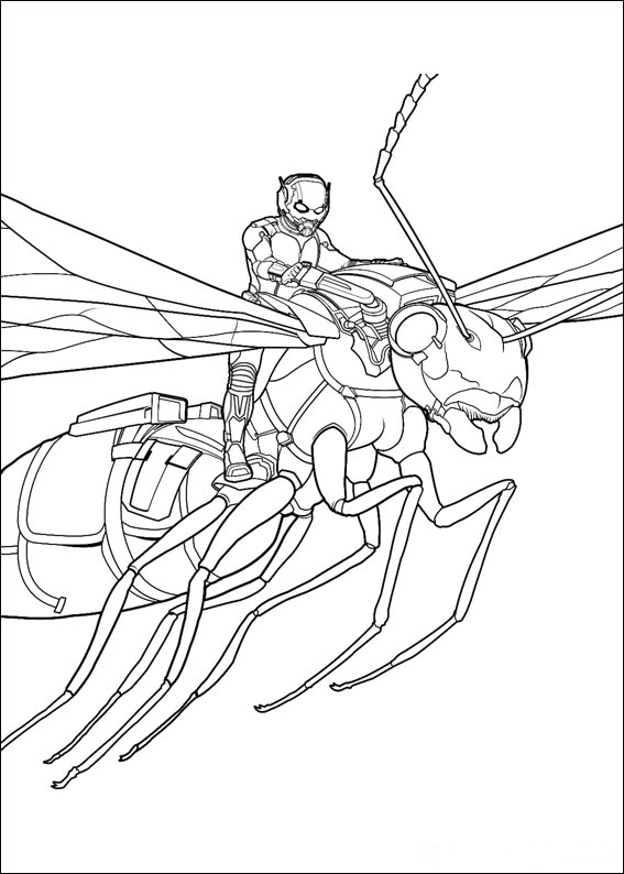 Dibujo para colorear: Hormiga (Animales) #6976 - Dibujos para Colorear e Imprimir Gratis